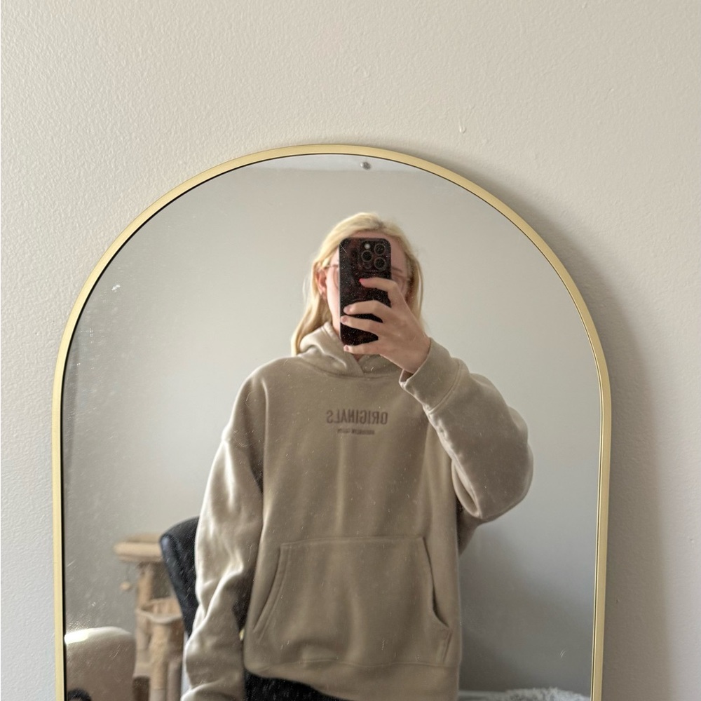 originals Beige Scoop-Neck Cozy Sweater